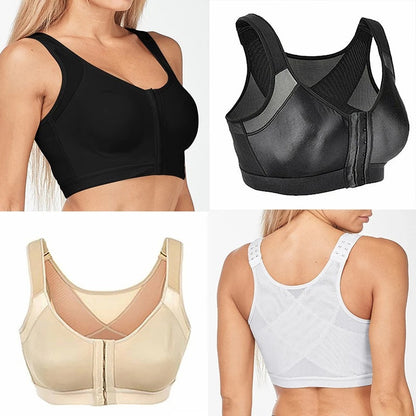 Niki | Sports Bra with Front Closure and Support