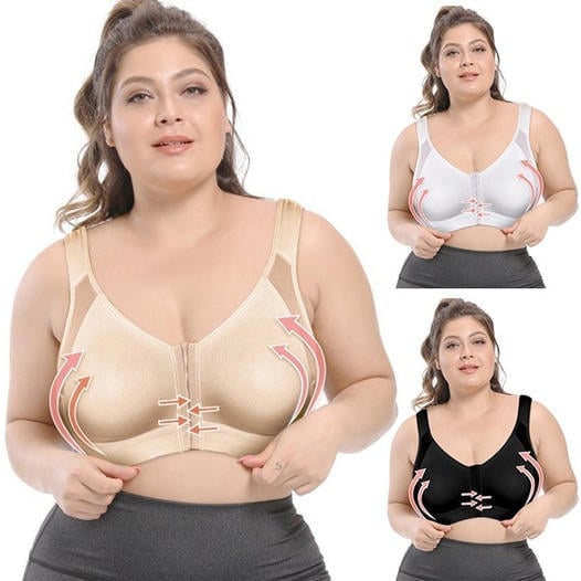Niki | Sports Bra with Front Closure and Support