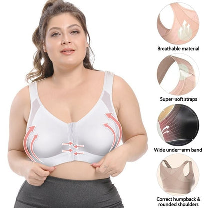 Niki | Sports Bra with Front Closure and Support