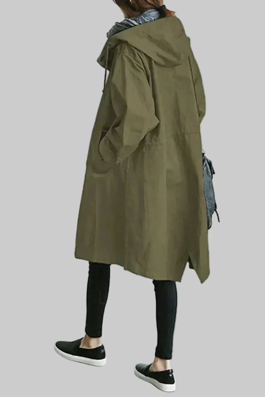 Niki | Hooded Water-Resistant Trench Coat for All Occasions