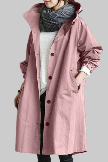 Niki | Hooded Water-Resistant Trench Coat for All Occasions