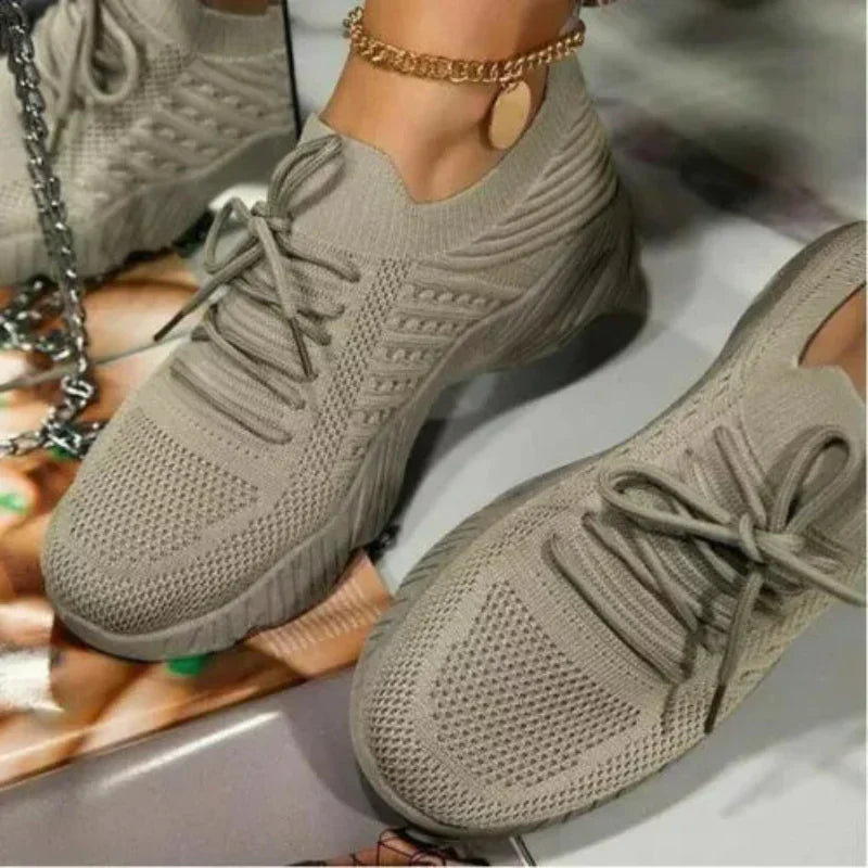 Niki | Women's Knit Slip-On Sneakers