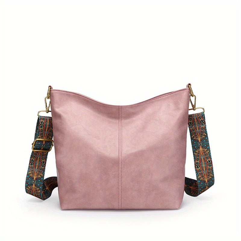 Niki | Women's Large Capacity Tote Bag with Decorative Strap