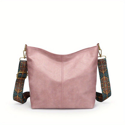 Niki | Women's Large Capacity Tote Bag with Decorative Strap