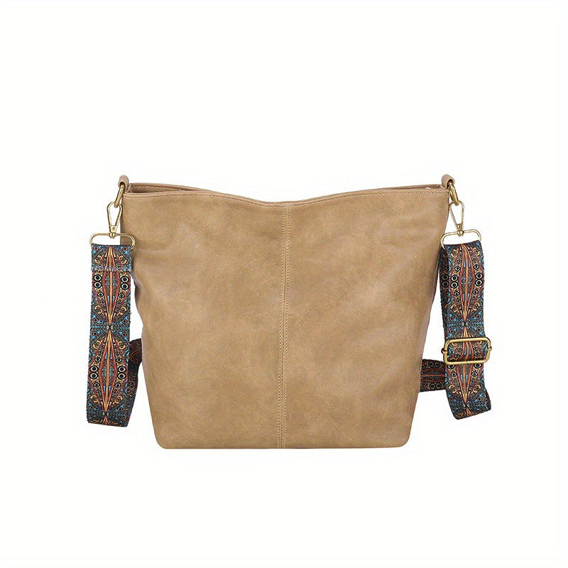 Niki | Women's Large Capacity Tote Bag with Decorative Strap