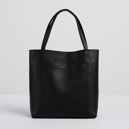 Niki | Women's Large Tote Shoulder Bag with Exterior Pocket