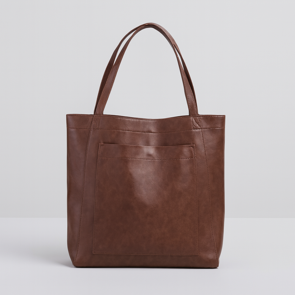 Niki | Women's Large Tote Shoulder Bag with Exterior Pocket