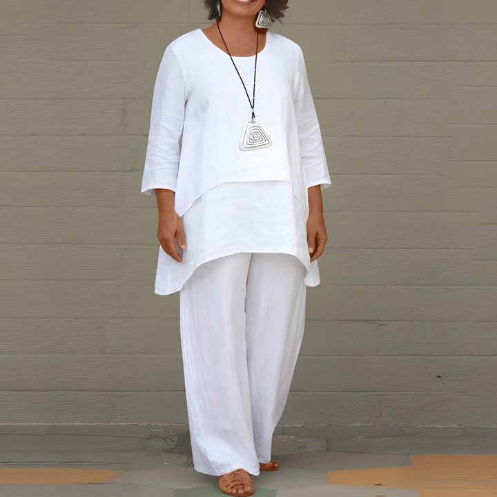 Women's Linen Layered Outfit