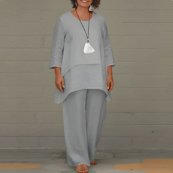 Women's Linen Layered Outfit