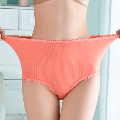 Niki | Women's Leakproof Period Underwear High-Waisted Ribbed