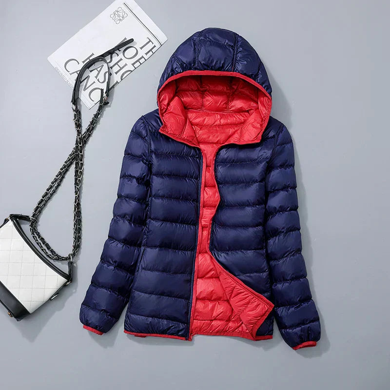 Niki | Women's Hooded Down Puffer Jacket - Light & Warm