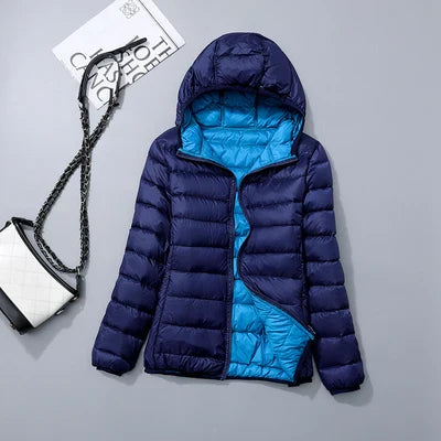 Niki | Women's Hooded Down Puffer Jacket - Light & Warm