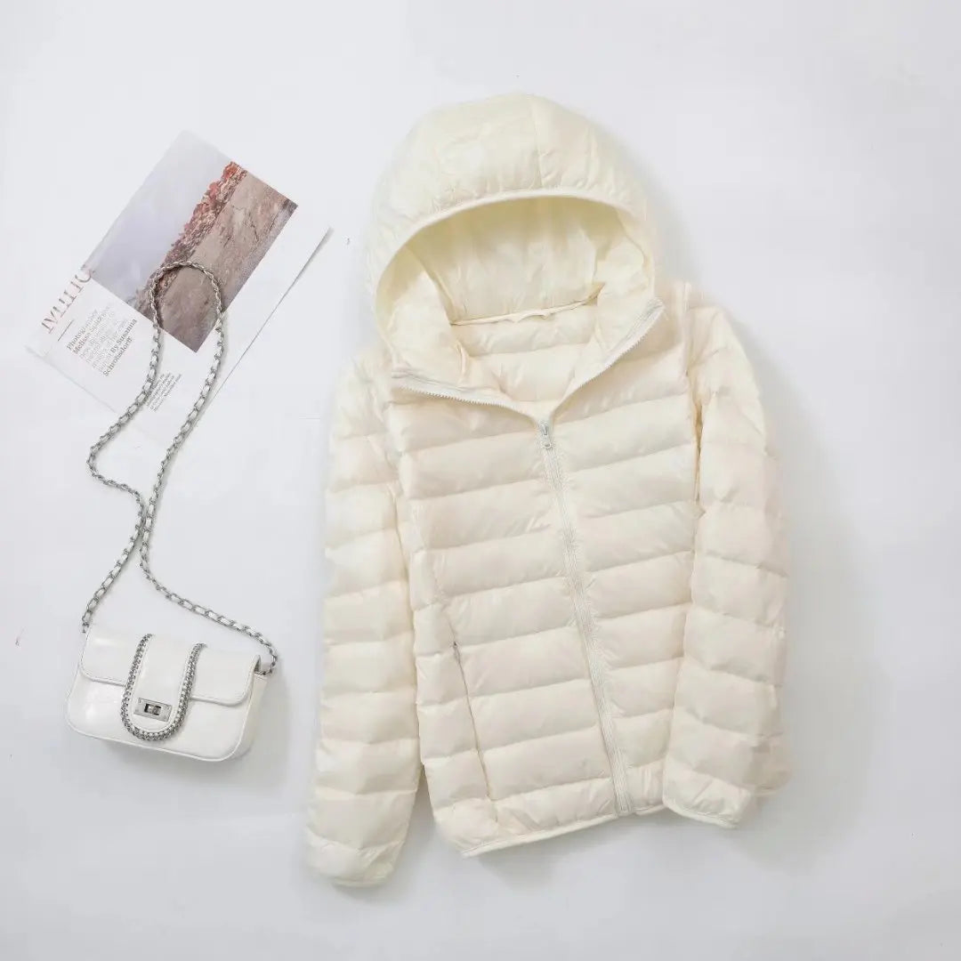 Niki | Women's Hooded Down Puffer Jacket - Light & Warm