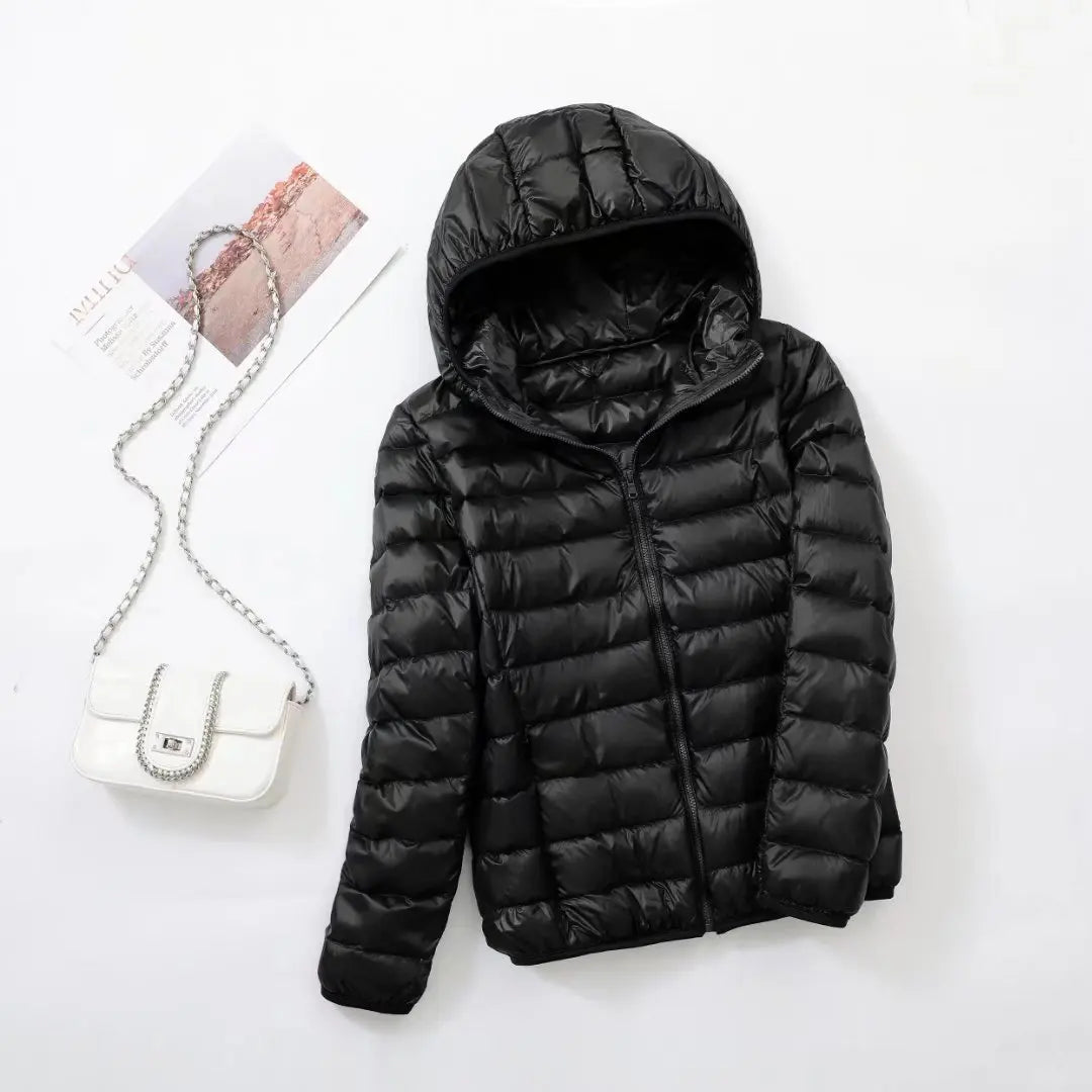 Niki | Women's Hooded Down Puffer Jacket - Light & Warm