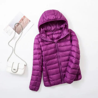 Niki | Women's Hooded Down Puffer Jacket - Light & Warm