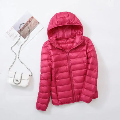 Niki | Women's Hooded Down Puffer Jacket - Light & Warm