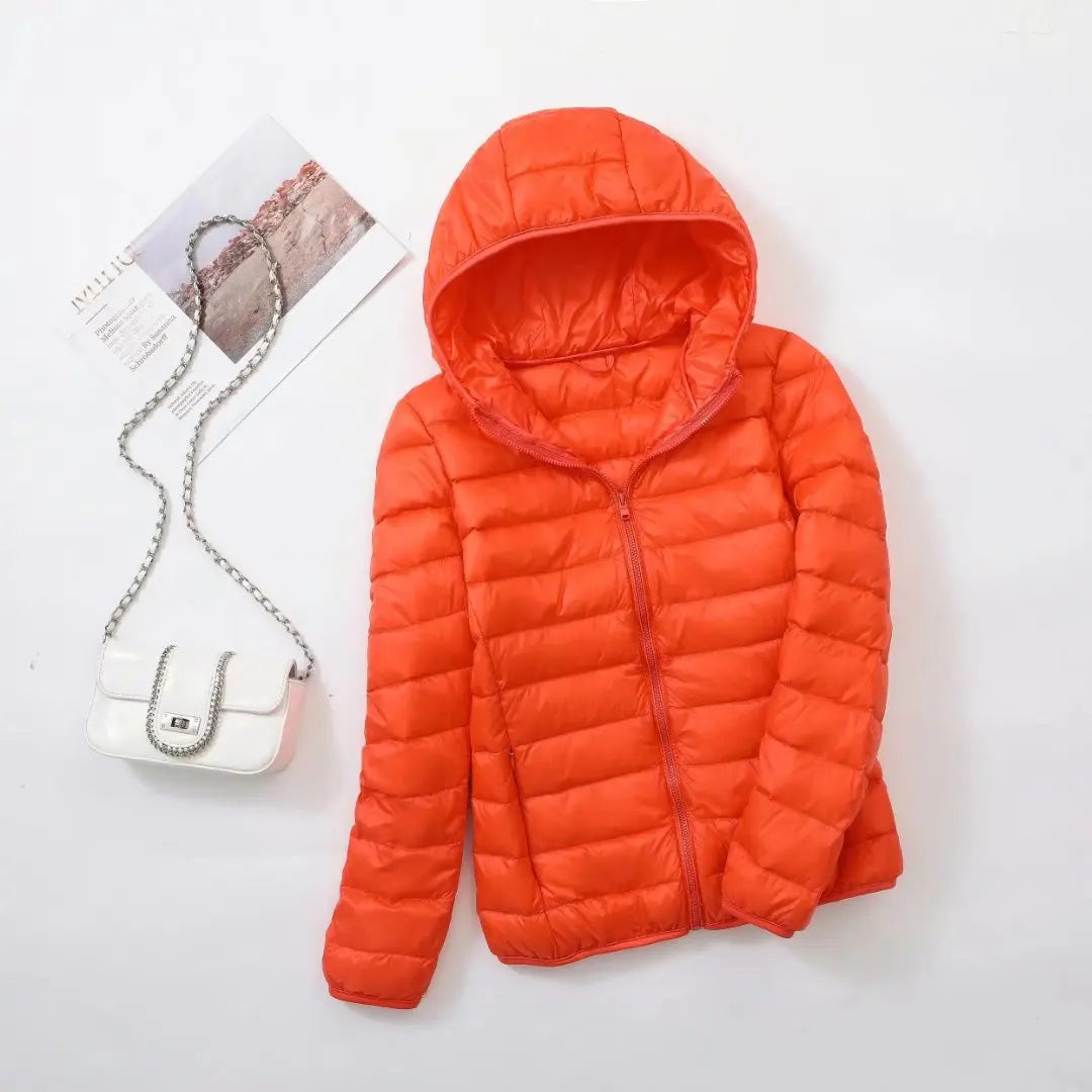 Niki | Women's Hooded Down Puffer Jacket - Light & Warm