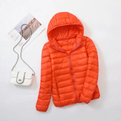 Niki | Women's Hooded Down Puffer Jacket - Light & Warm