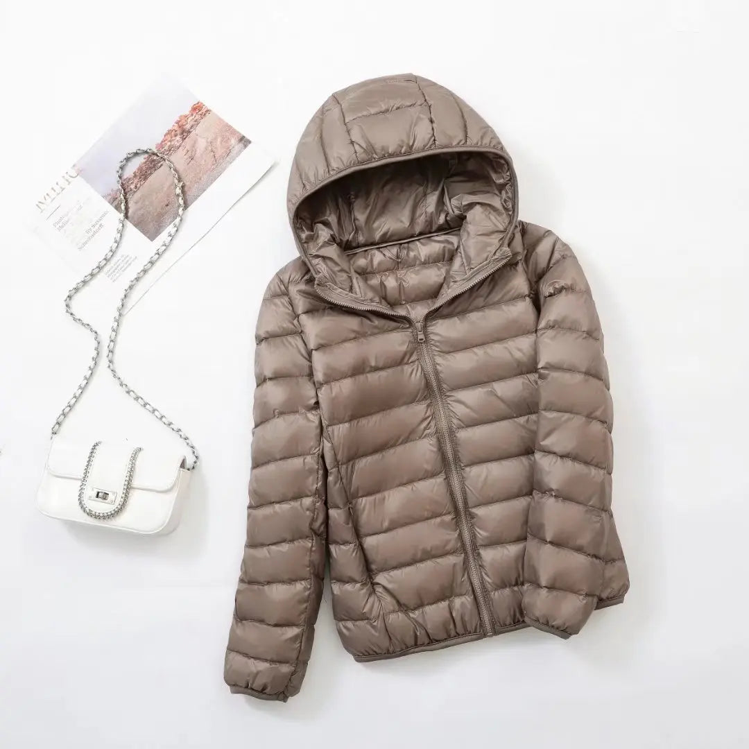 Niki | Women's Hooded Down Puffer Jacket - Light & Warm