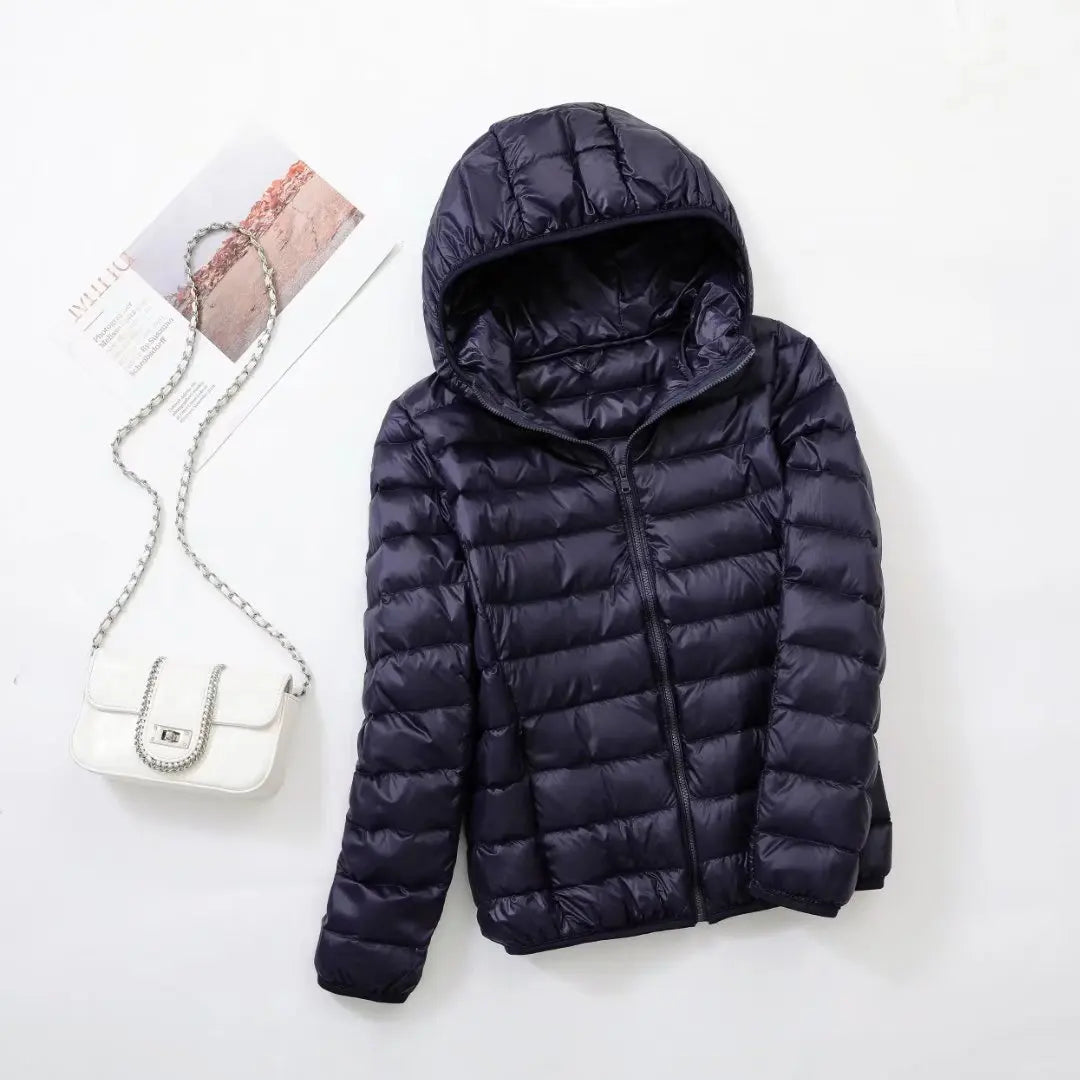 Niki | Women's Hooded Down Puffer Jacket - Light & Warm