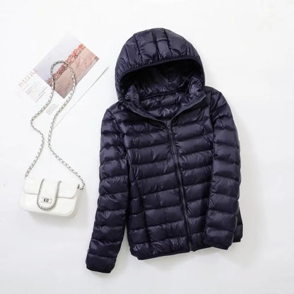 Niki | Women's Hooded Down Puffer Jacket - Light & Warm