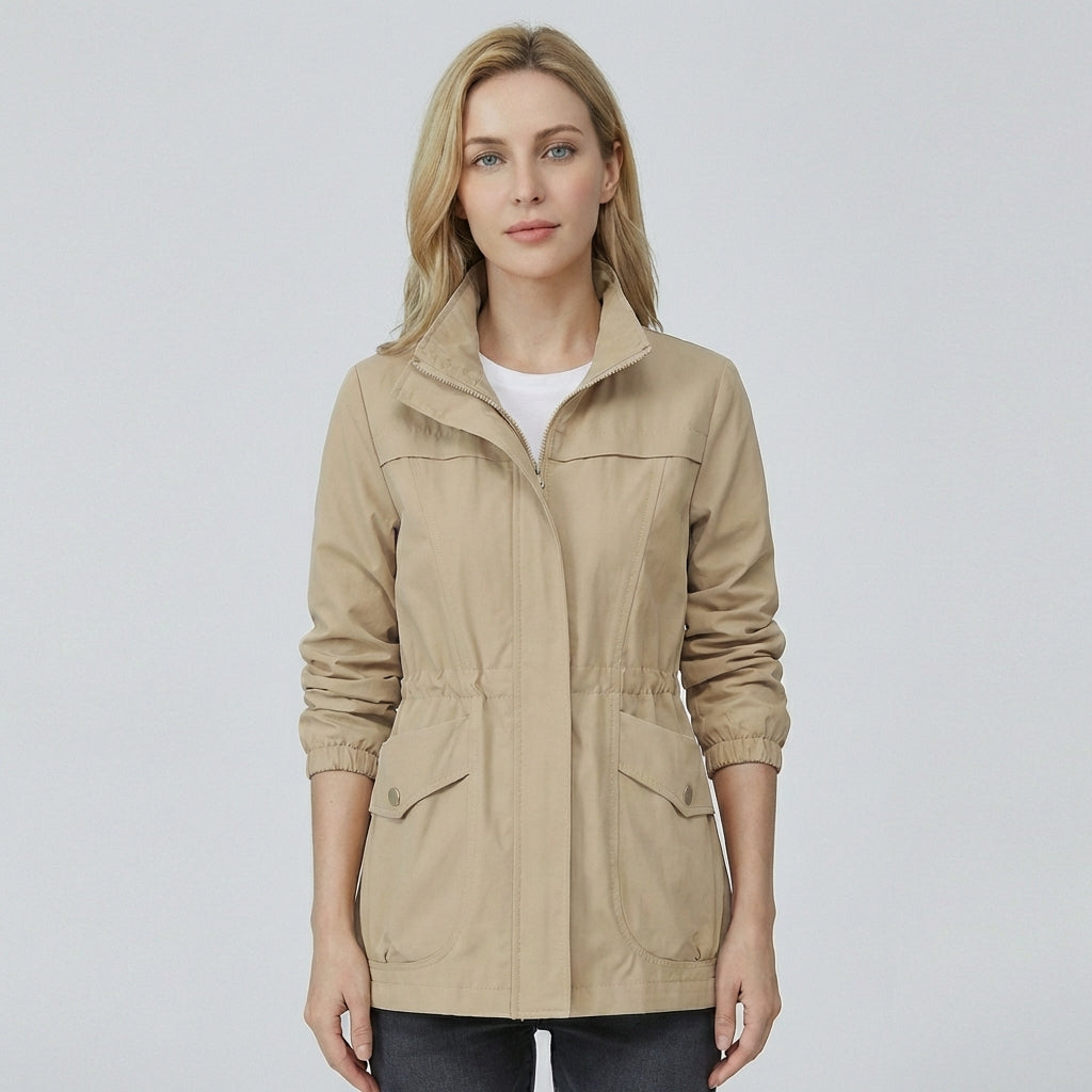 Niki | Versatile Drawstring Waist Jacket