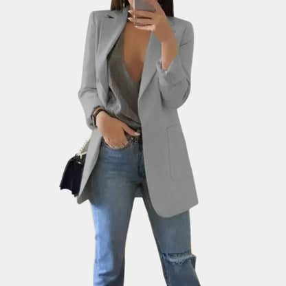 Niki | Longline Slim Fit Blazer for Women