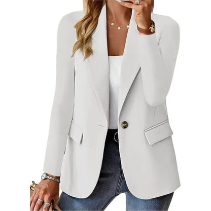 Niki | Women's Versatile Long Sleeve Pocket Blazer