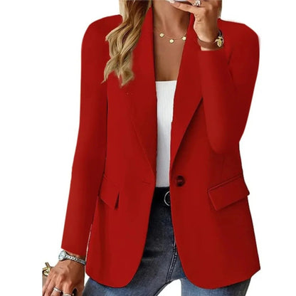 Niki | Women's Versatile Long Sleeve Pocket Blazer