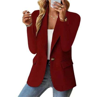 Niki | Women's Versatile Long Sleeve Pocket Blazer