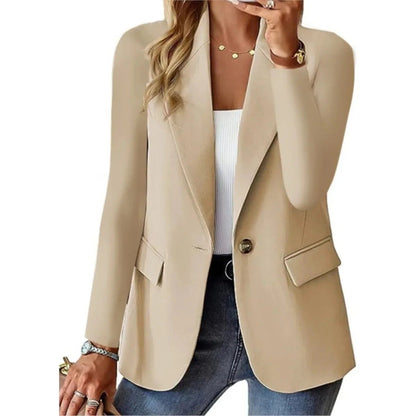 Niki | Women's Versatile Long Sleeve Pocket Blazer
