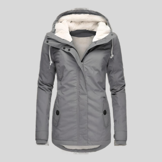 Niki | Warm Sherpa Lined Waterproof Parka