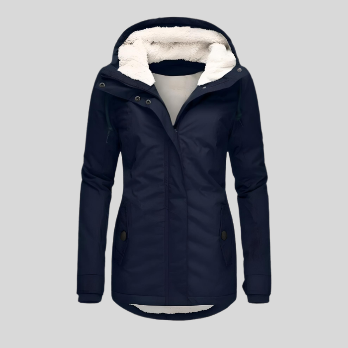 Niki | Warm Sherpa Lined Waterproof Parka