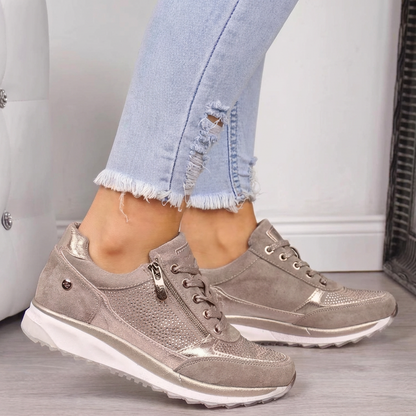 Supportive Zip Sneakers for Everyday Style