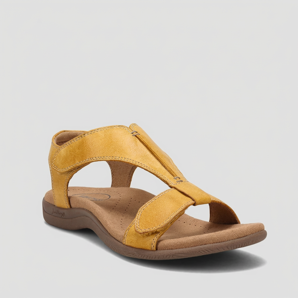 Cushioned Orthopedic T-Strap Sandals