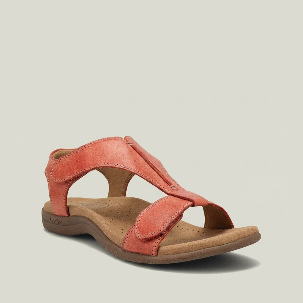 Cushioned Orthopedic T-Strap Sandals