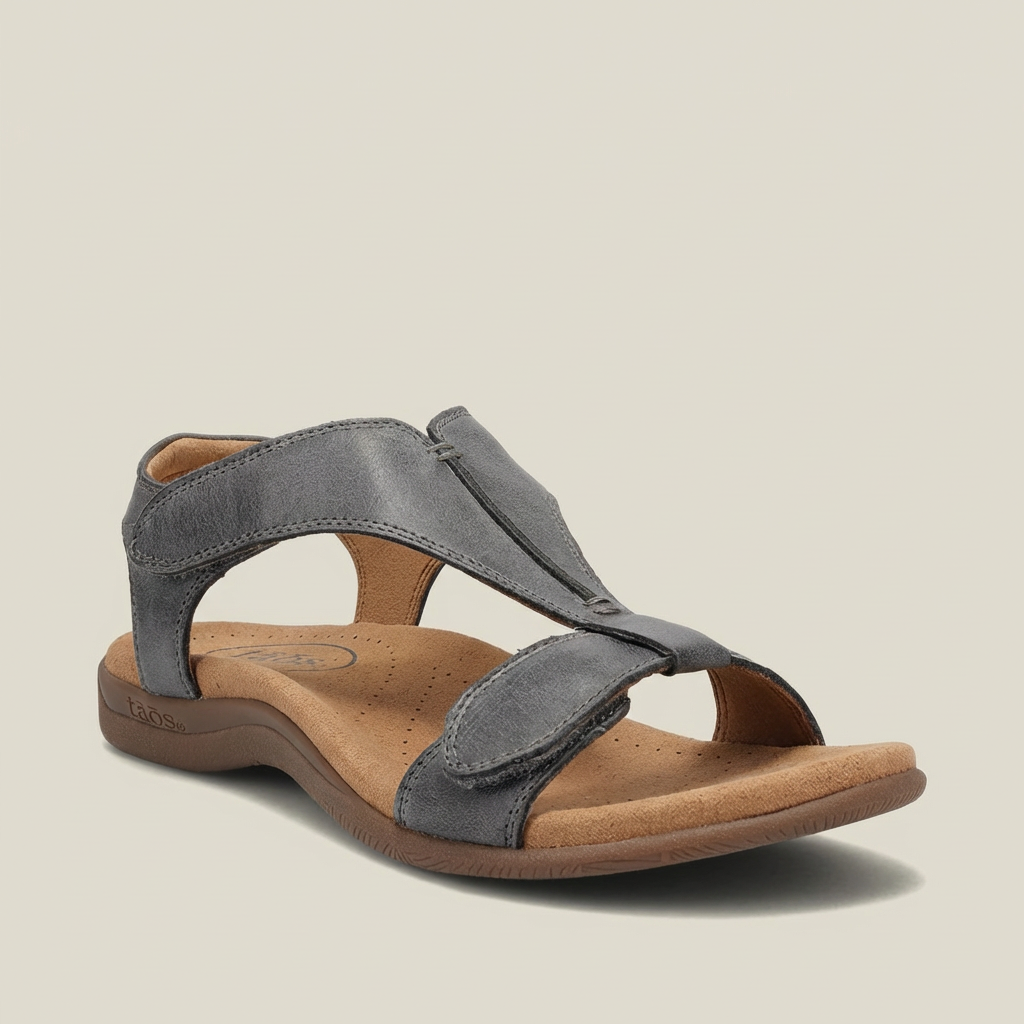 Cushioned Orthopedic T-Strap Sandals