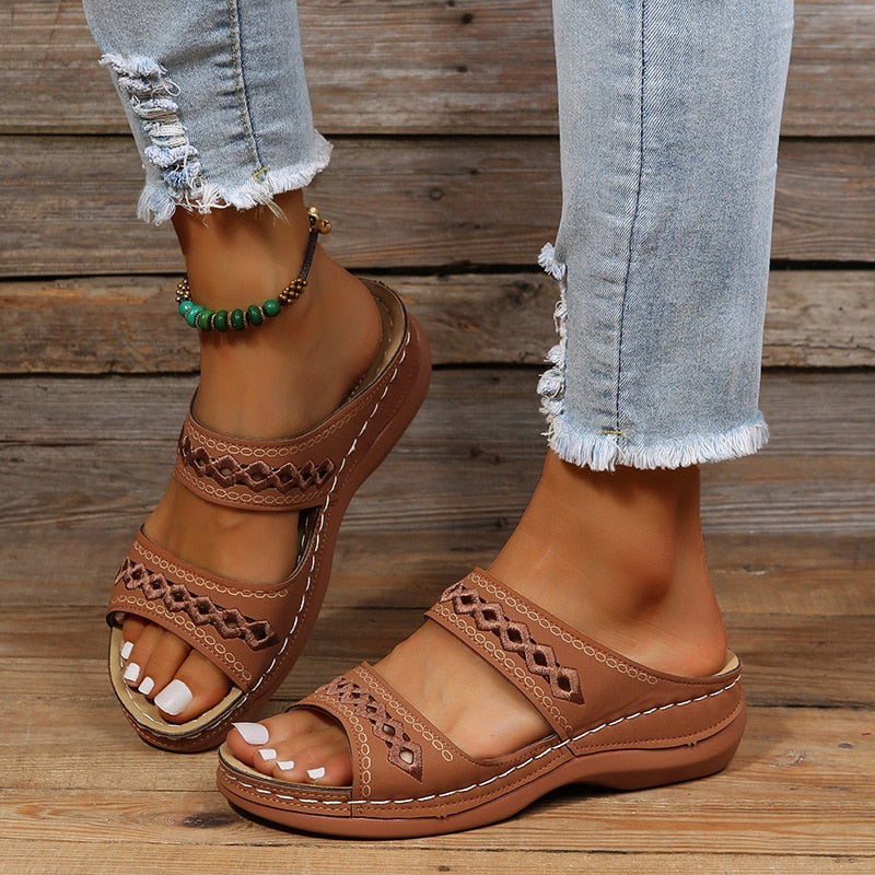Niki | Comfortable Orthopedic Wedge Sandals