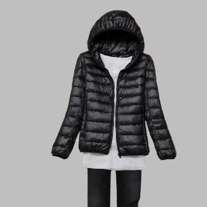 Ultra-Light Hooded Down Jacket, Packable