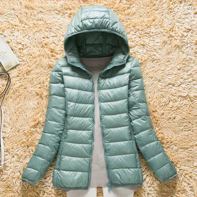 Packable Insulated Hooded Jacket