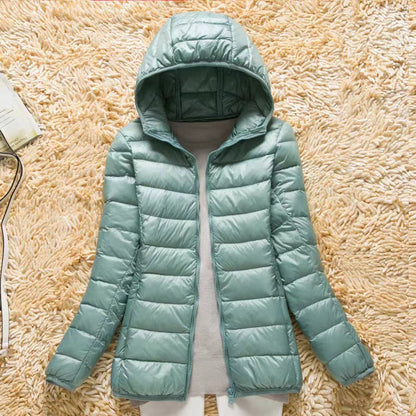 Packable Insulated Hooded Jacket