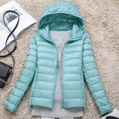 Packable Insulated Hooded Jacket