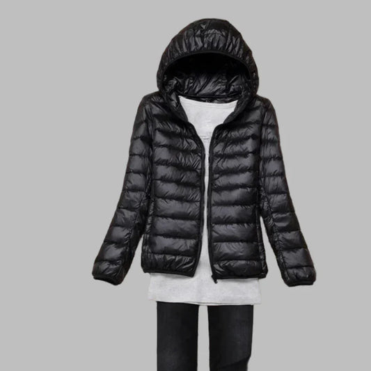 Packable Insulated Hooded Jacket