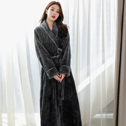 Niki | Plush Hooded Loungewear Robe