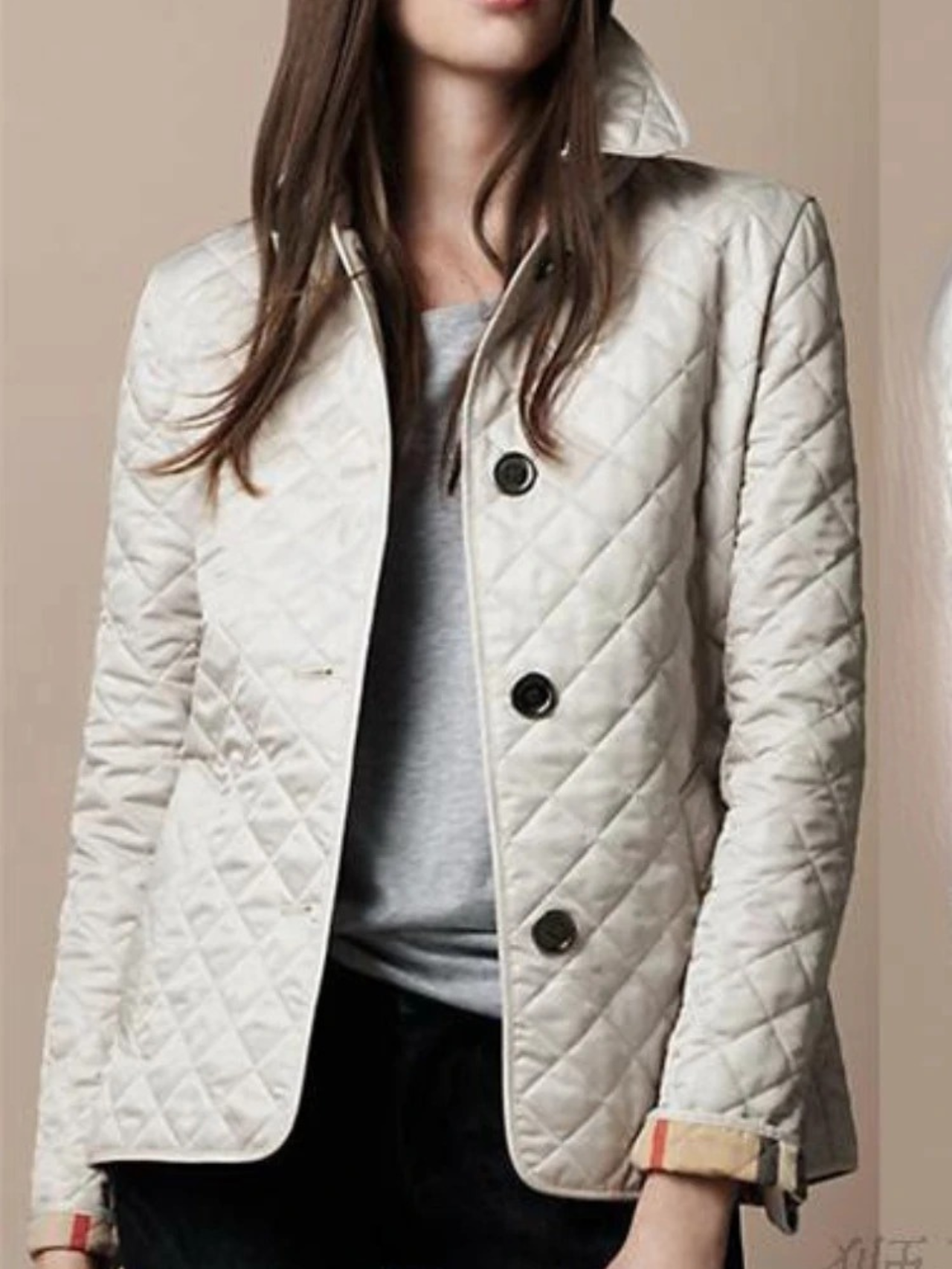 Niki | Lightweight Quilted Snap Jacket