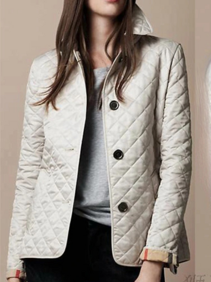 Niki | Lightweight Quilted Snap Jacket