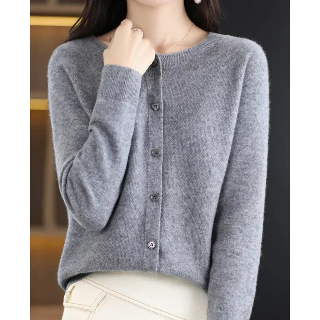 Women's Cozy Button Cardigan