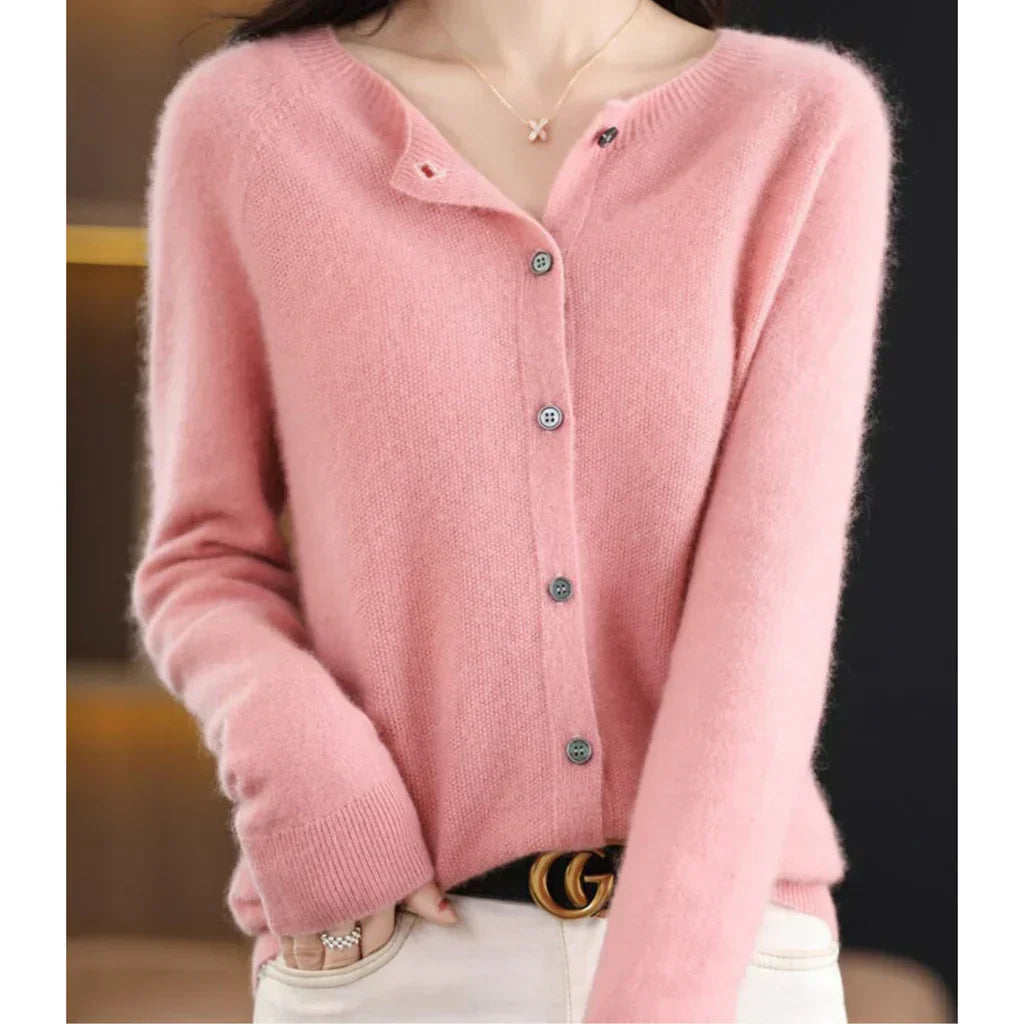 Women's Cozy Button Cardigan