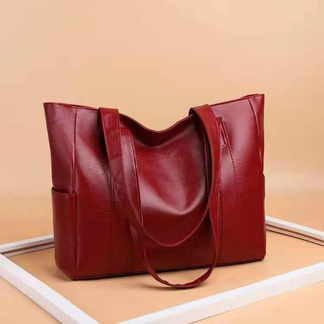 Niki | Women's Shoulder Tote Bag - Vintage Top Handle