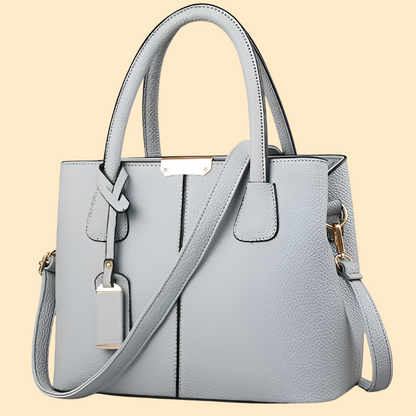 Niki | Women's Structured Top Handle Bag with Tassel Accent